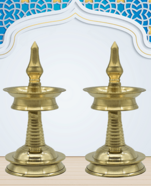brass vilakku kerala traditional lamps diya