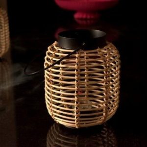 cane lantern, black candle holder, rustic lantern decor, woven candle lantern, indoor outdoor lantern, handcrafted candle holder, christmas lights, christmas decorations, christmas gifts