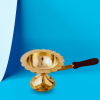 brass aarti diya, kapoor aarti diya, aarti diya with handle