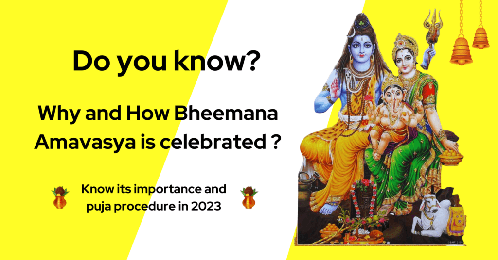 bheemana amavasya 2023 bheemana amavasya vrata bheemana amavasya 2022 date and time (pls make it 2023) bheemana amavasya pooja procedure bheemana amavasya story how is bheemana amavasya celebrated bheemana amavasya date