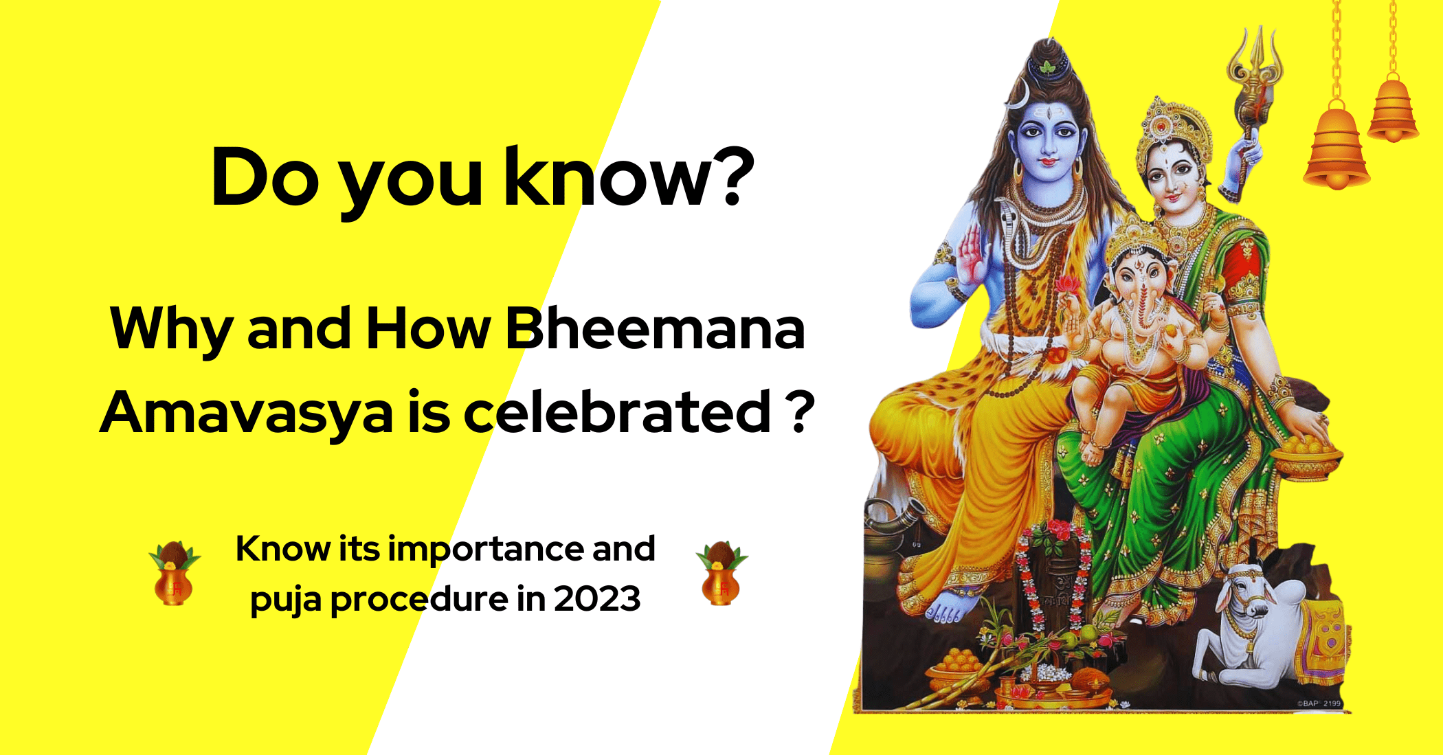 Bheemana Amavasya: Significance and Celebration in 2023