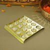Square Design Brass Ghee