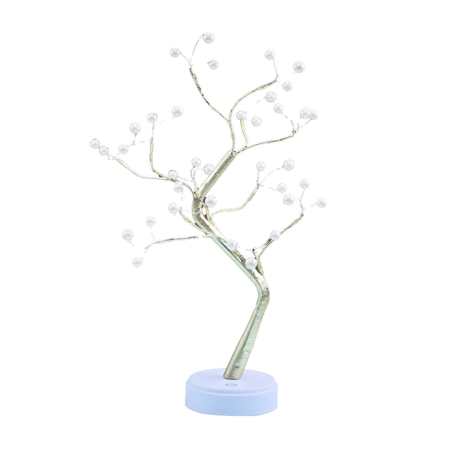 USB Decorative Led Shimmer Tree Desk Lamp for Home Decor