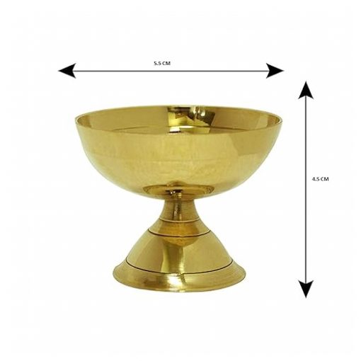 Brass Kamal Akhand Oil Lamp,Diwali diya - Image 2