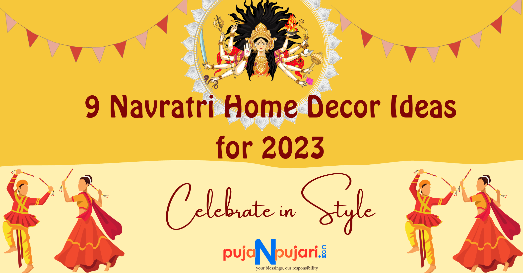 9 Navratri Home Decor Ideas for 2023: Celebrate in Style