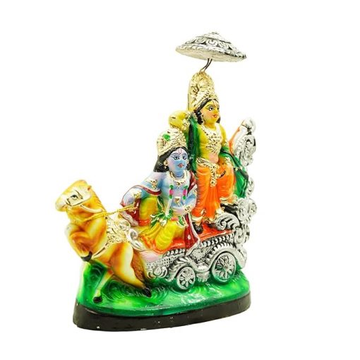 Krishna Arjun Dussehra Dolls - Image 3