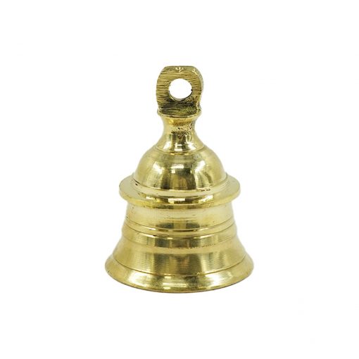 Handcrafted Brass Hanging Bell for Pooja - Image 2