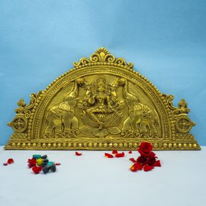 Gajalakshmi Wall Hanging Brass