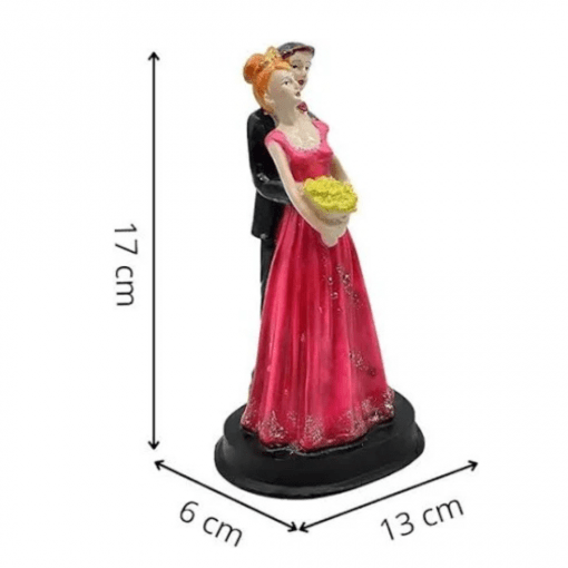 Love Couple showpiece Figurine Gift for Valentine Day - Image 2