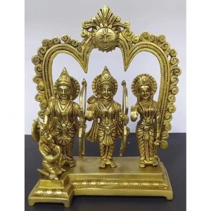 Brass Ram Darbar Murti For Home