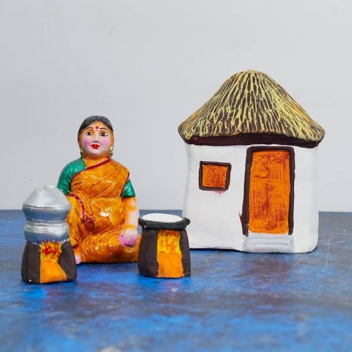Idli Dosa Kadai Set Golu Dolls for Dussehra - Image 2