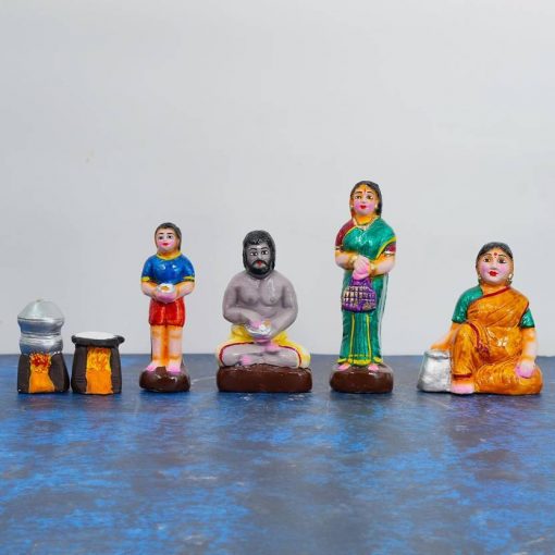 Idli Dosa Kadai Set Golu Dolls for Dussehra - Image 3
