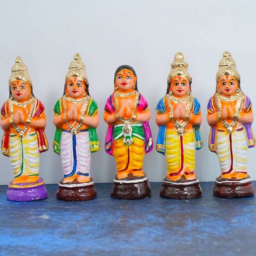 Narasimha Swamy Bhaktha Prahaladha Set Golu Dolls - Image 4
