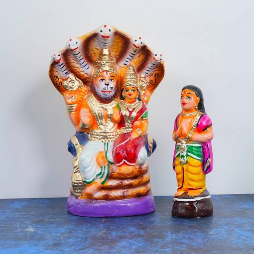 Narasimha Swamy Bhaktha Prahaladha Set Golu Dolls - Image 2