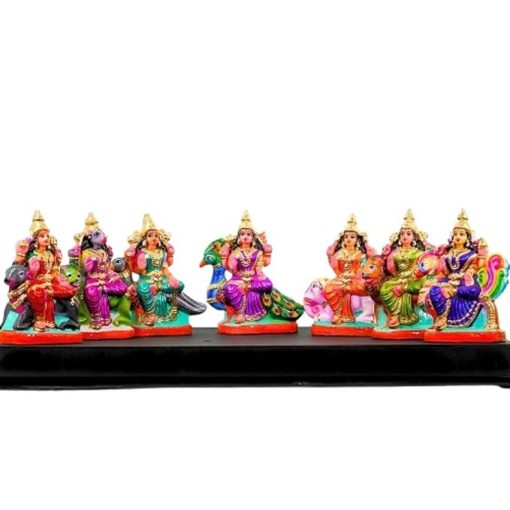 Saptamata Set Golu Bommai For Navratri- 23 cm - Image 4