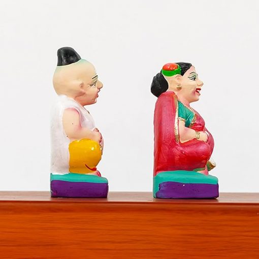 Mama Mami Golu Doll For Navratri- 12 cm - Image 3