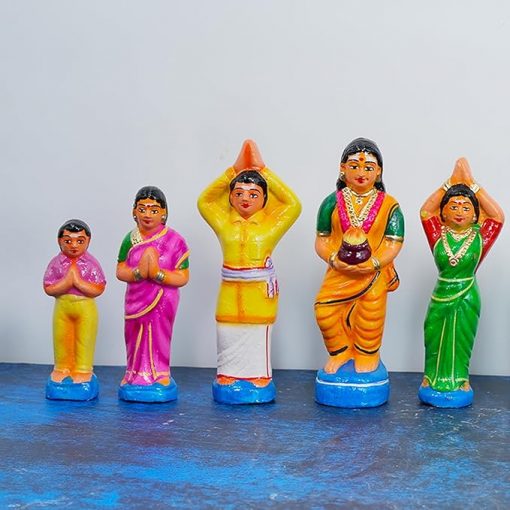 Poomithi Set / Kalika Amma Poomithi Golu Dolls - Image 3