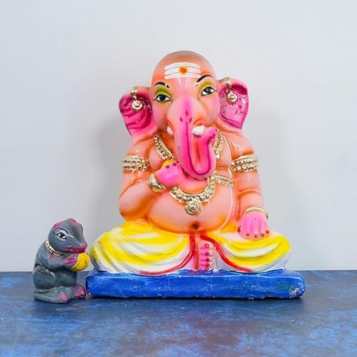 Bhojana Ganapati Kolu Bommai handmade Clay for Navarathri - Image 2