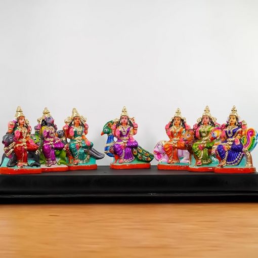 Saptamata Set Golu Bommai For Navratri- 23 cm - Image 2