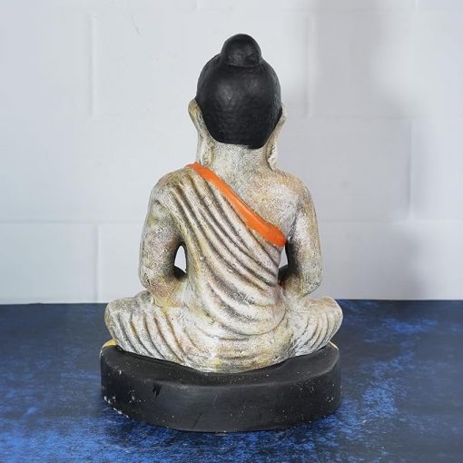 Dhyana Buddha Golu Bommai - 30 cm Handmade Clay Statue - Image 3