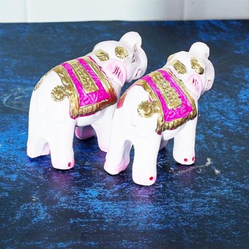 Elephant Golu Bommai in Black Color For Navrathri - Image 3