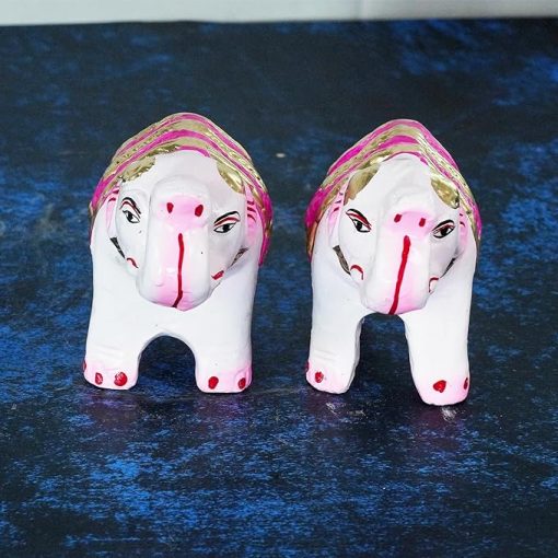 Elephant Golu Bommai in Black Color For Navrathri - Image 2