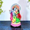 Lord Shri Radha Krishna Standing Golu Doll Clay Showpiece Navratri Bommai