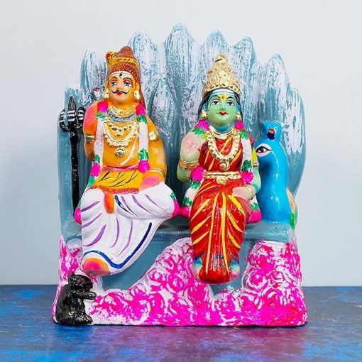 Shiva Parivar Set- Kailaya Malai Golu Dolls for Navrathri - Image 3