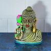 Clay Buddha Head Golu Doll 3