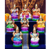 Srirangam Swagavasal Set Golu Dolls for Navaratri