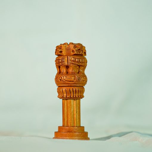 Wooden Ashoka Stambh