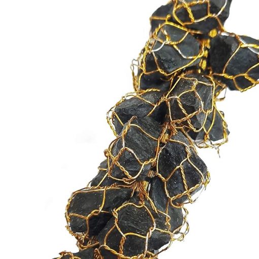 Black Tourmaline Rough Chunks for Wall Hangings for Protection from Negative Energy and Evil Eyes, Stone. - Image 4